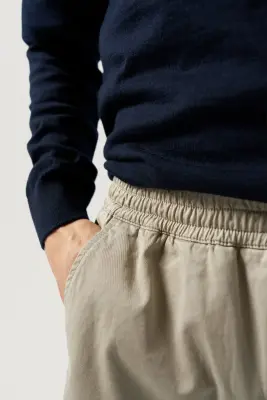Le short relax - Beige clair — photo 3