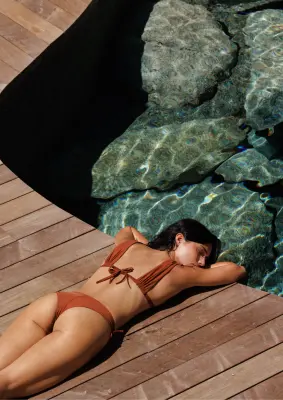 Maillot tanga LYSÉA | Chocolate — photo 3