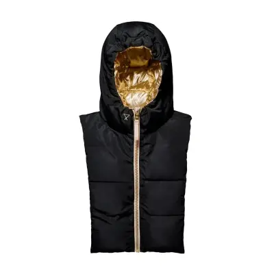 Capuche doudoune dorée et noire - FUDOON — photo 2