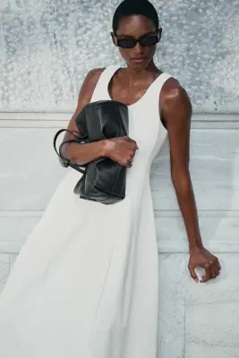 SAC CABAS BATEAU - CUIR - NOIR — photo 2