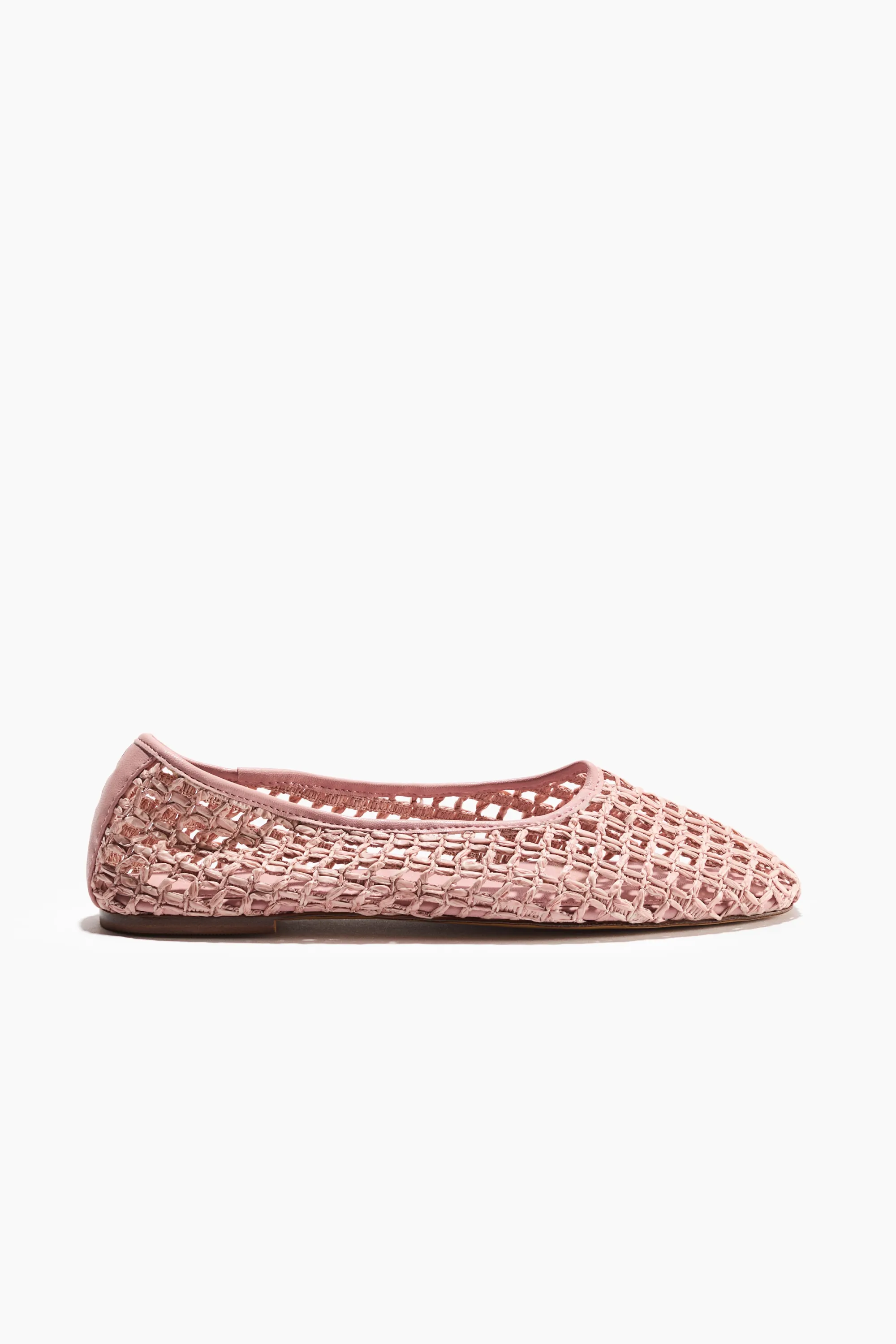 Ballerines en paille - Beige clair