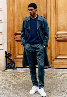 Le pantalon en flanelle (ancienne génération) - Gris anthracite — photo 2