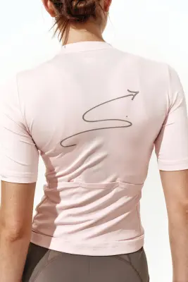 T-shirt vélo DryMove™ - Rose clair/No Finish — photo 4