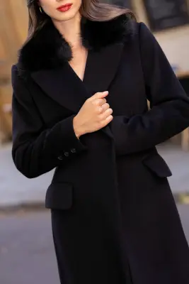 Marcelle Coat - Black — photo 3