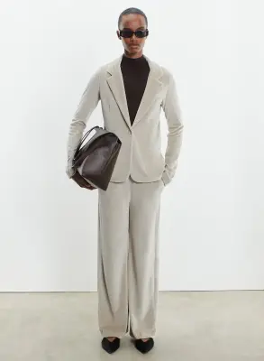 Pantalon en coton organique, modal et élasthanne