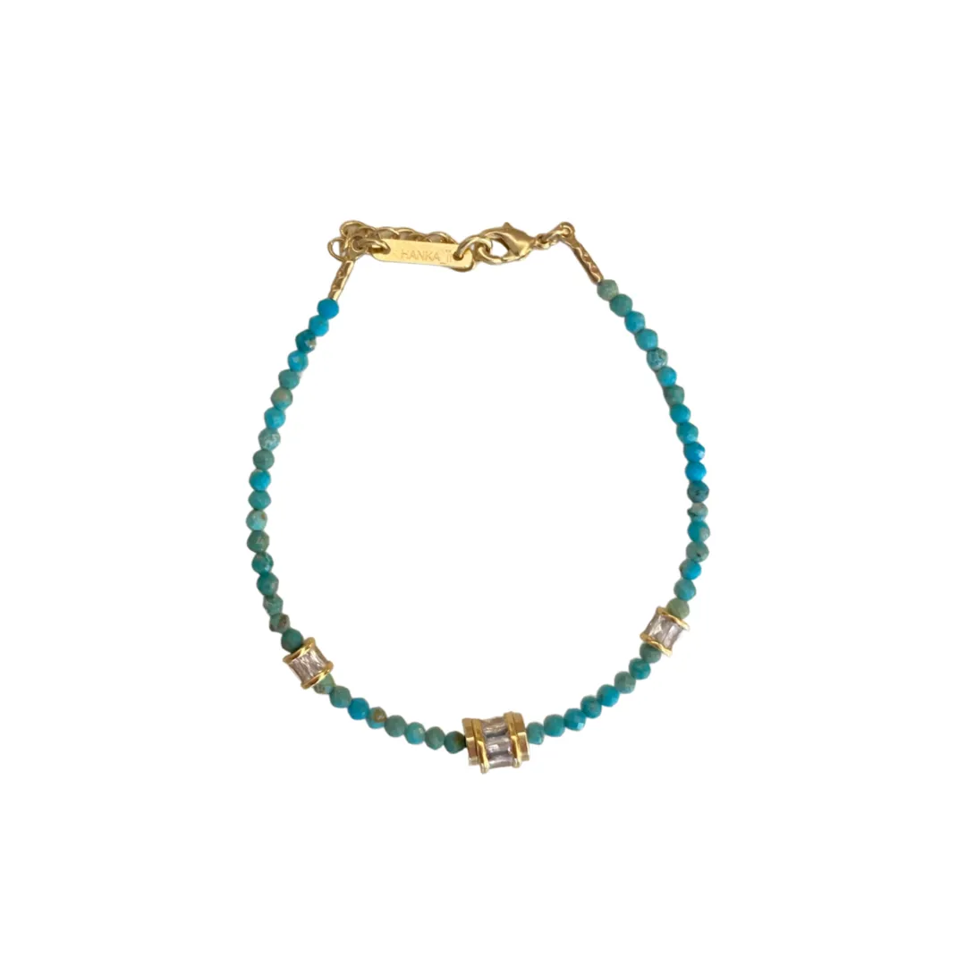 Bracelet Baby Elon Turquoise - Hanka In