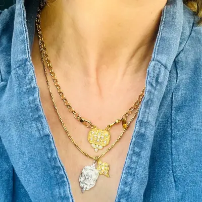 Collier Blondie - Delphes bijoux — photo 2