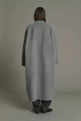 MANTEAU HARROW GRIS CLAIR — photo 2