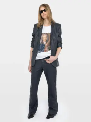 Pantalon Evy Cuir — photo 1