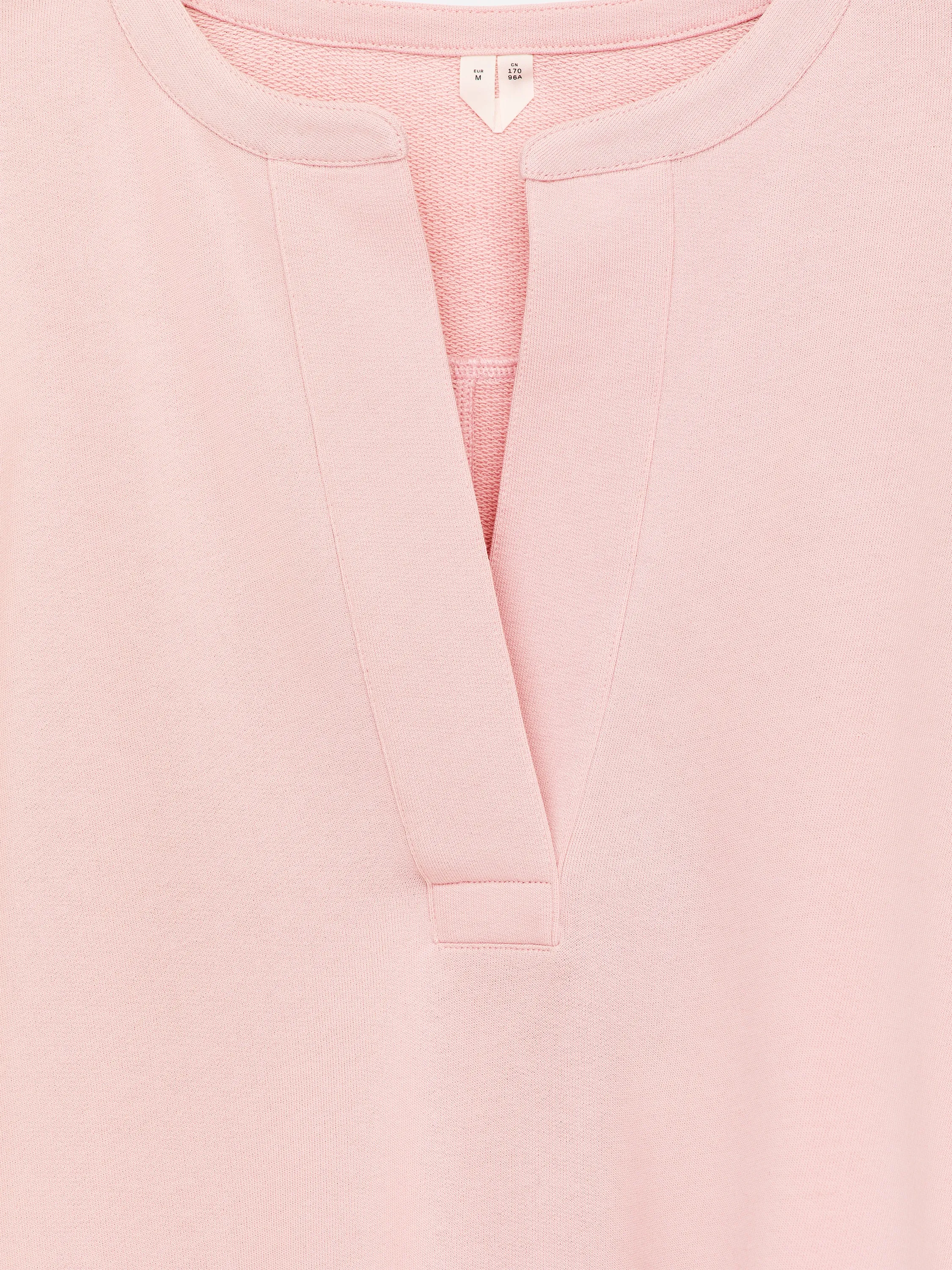 Sweat à patte ouverte - Rose