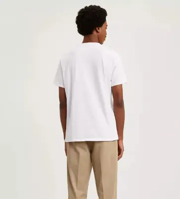 LEVIS  BIG ORIGINAL HM TEE Blanc — photo 5