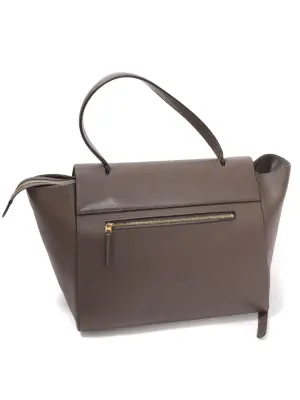 Sac Belt large en cuir lisse gris foncé Prix boutique 2600€ — photo 5