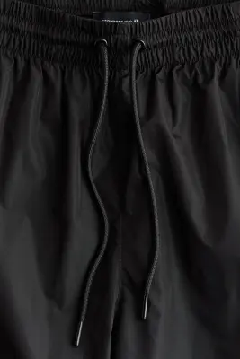 Pantalon de survêtement en nylon - Noir — photo 4