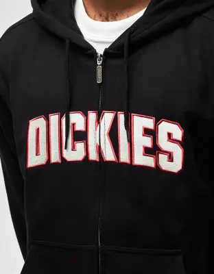 sweatshirt zip Dickies aitkins – black — photo 2