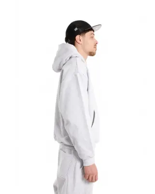 Hoodie Heather Grey STW Embroidered — photo 3