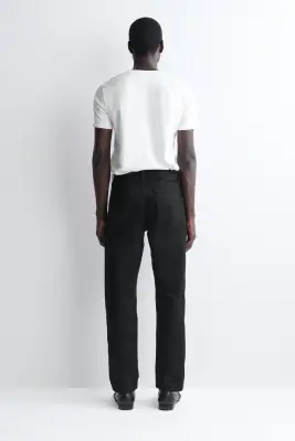 JEAN SIGNATURE REGULAR DROIT - NOIR — photo 4