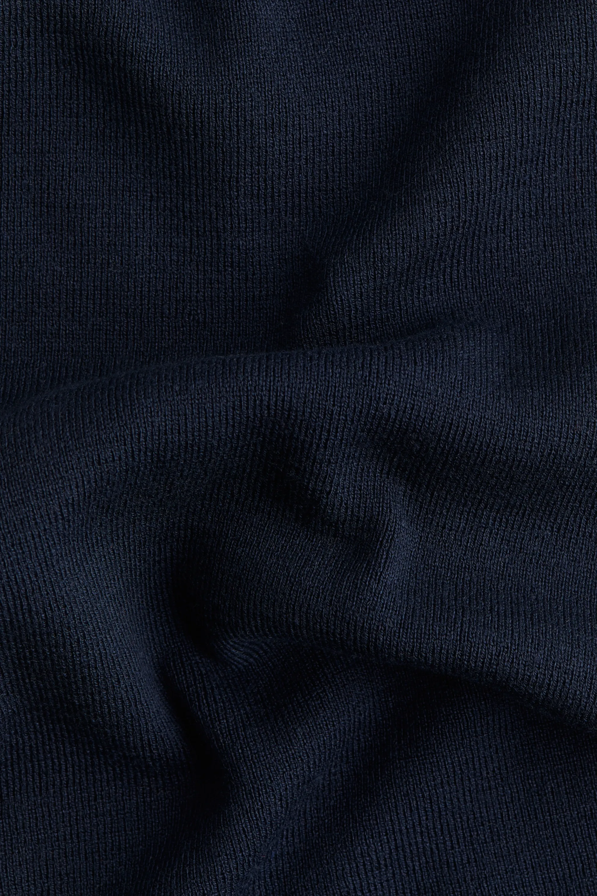 Pantalon en maille fine - Bleu marine