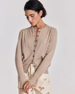 Cardigan Rosalia beige — photo 5