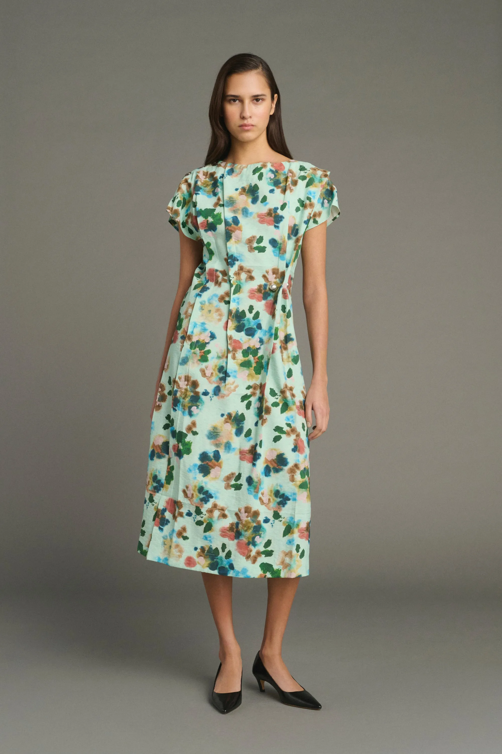 ROBE JADE TURQUOISE
