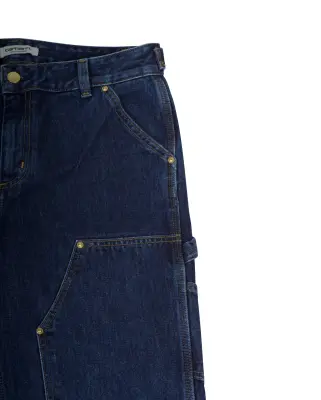 W Nashua Double Knee Pant Smith Denim Blue Stone Washed — photo 3