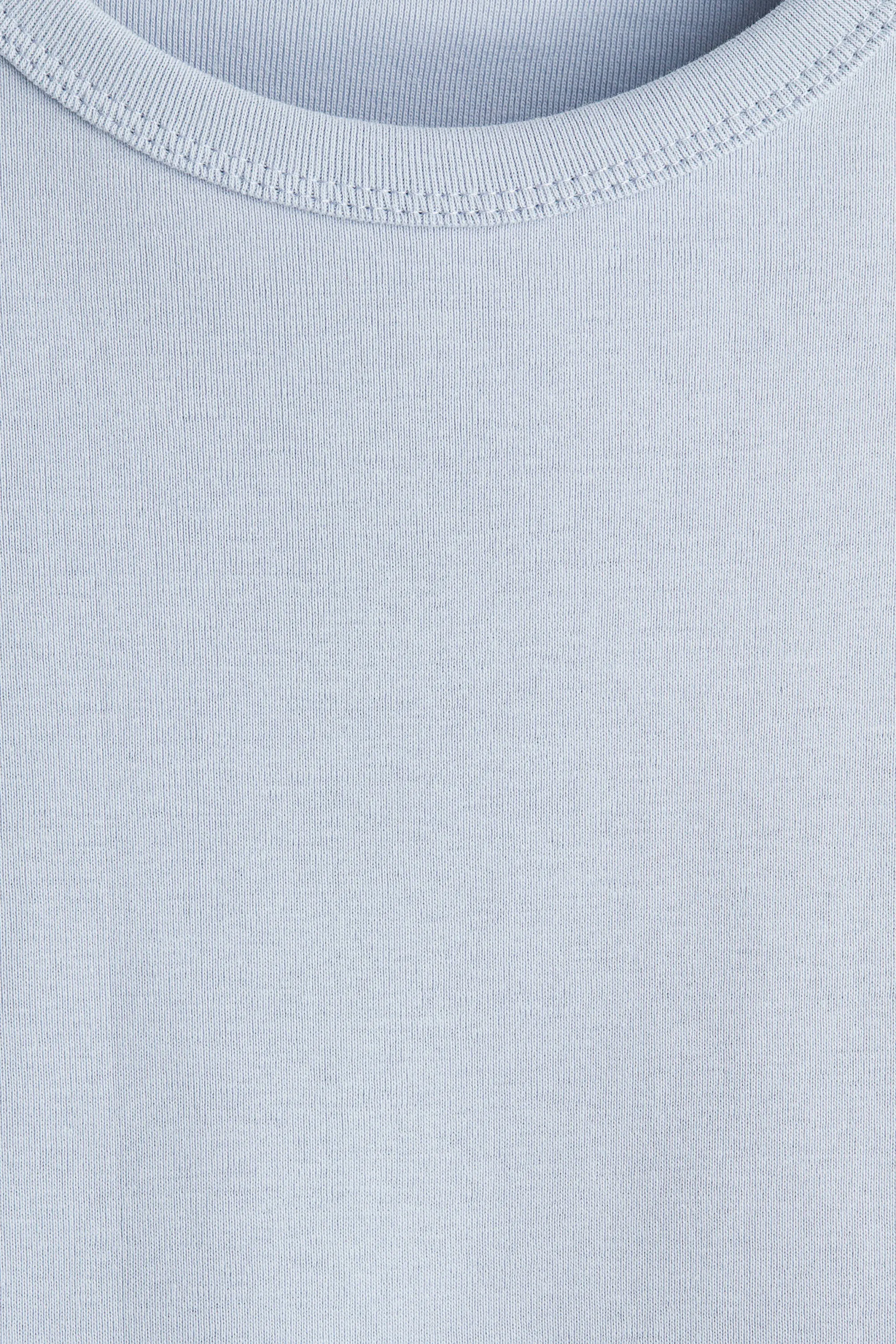 T-shirt ajusté - Bleu clair