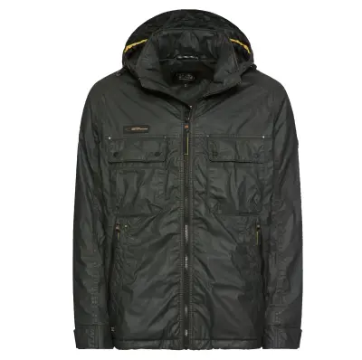 CAMEL ACTIVE PARKA Huilé Kaki — photo 2