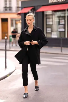 Francine Short Coat - Black — photo 4