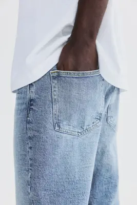 Tapered Jeans - Bleu denim — photo 3