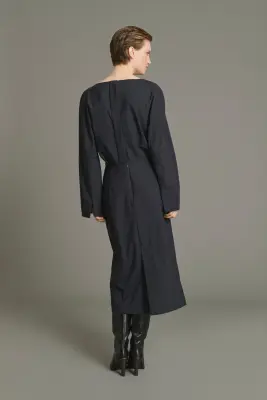 ROBE JULIA DARK NAVY — photo 2