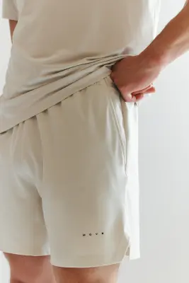 Short de sport DryMove™ - Écru — photo 3