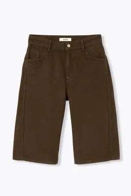 Bermuda en jean Femme