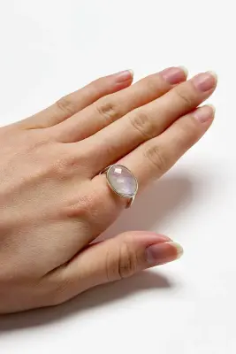 Bague Pierre de lune — photo 2
