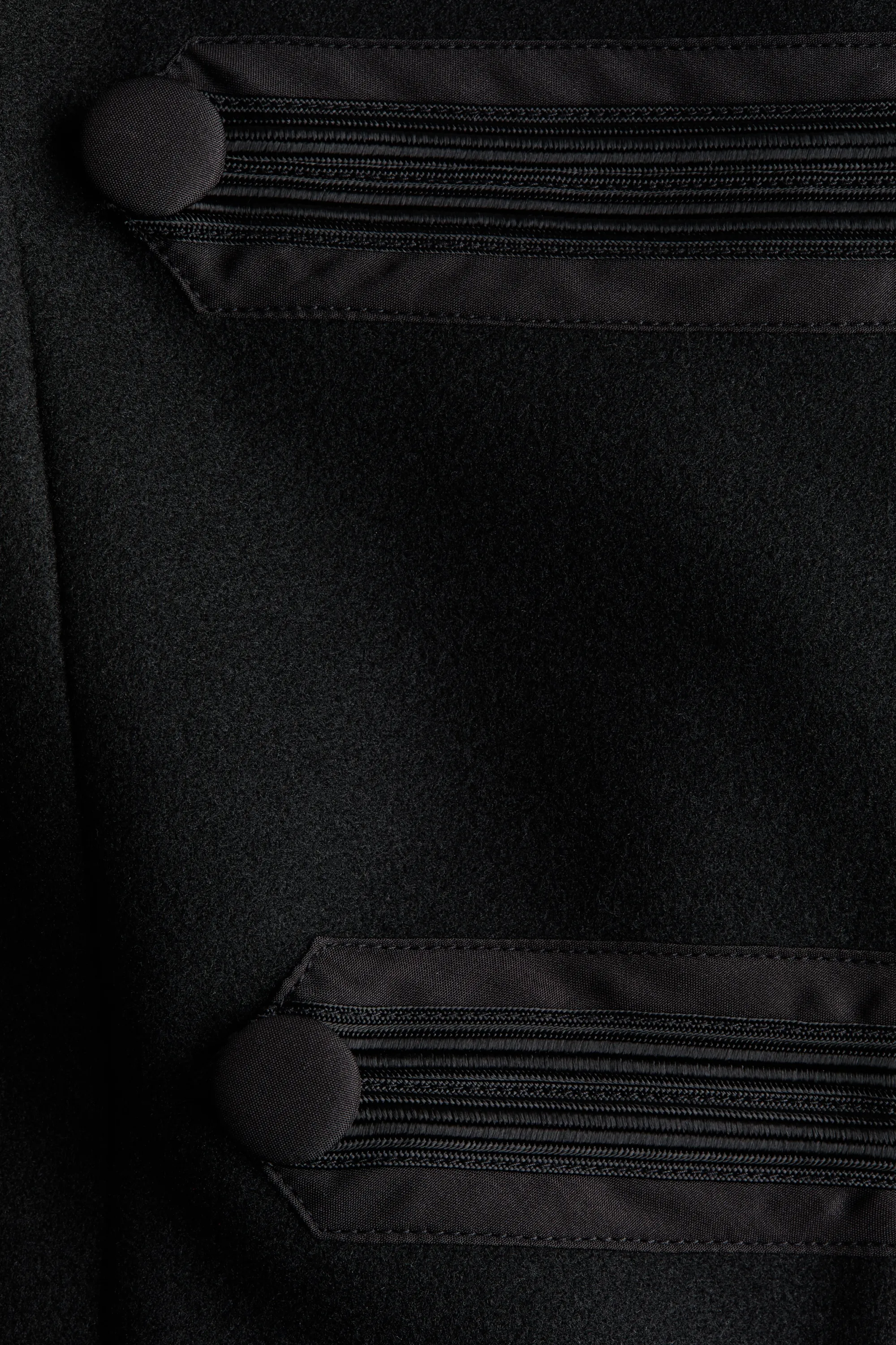 Veste à boutons - Noir