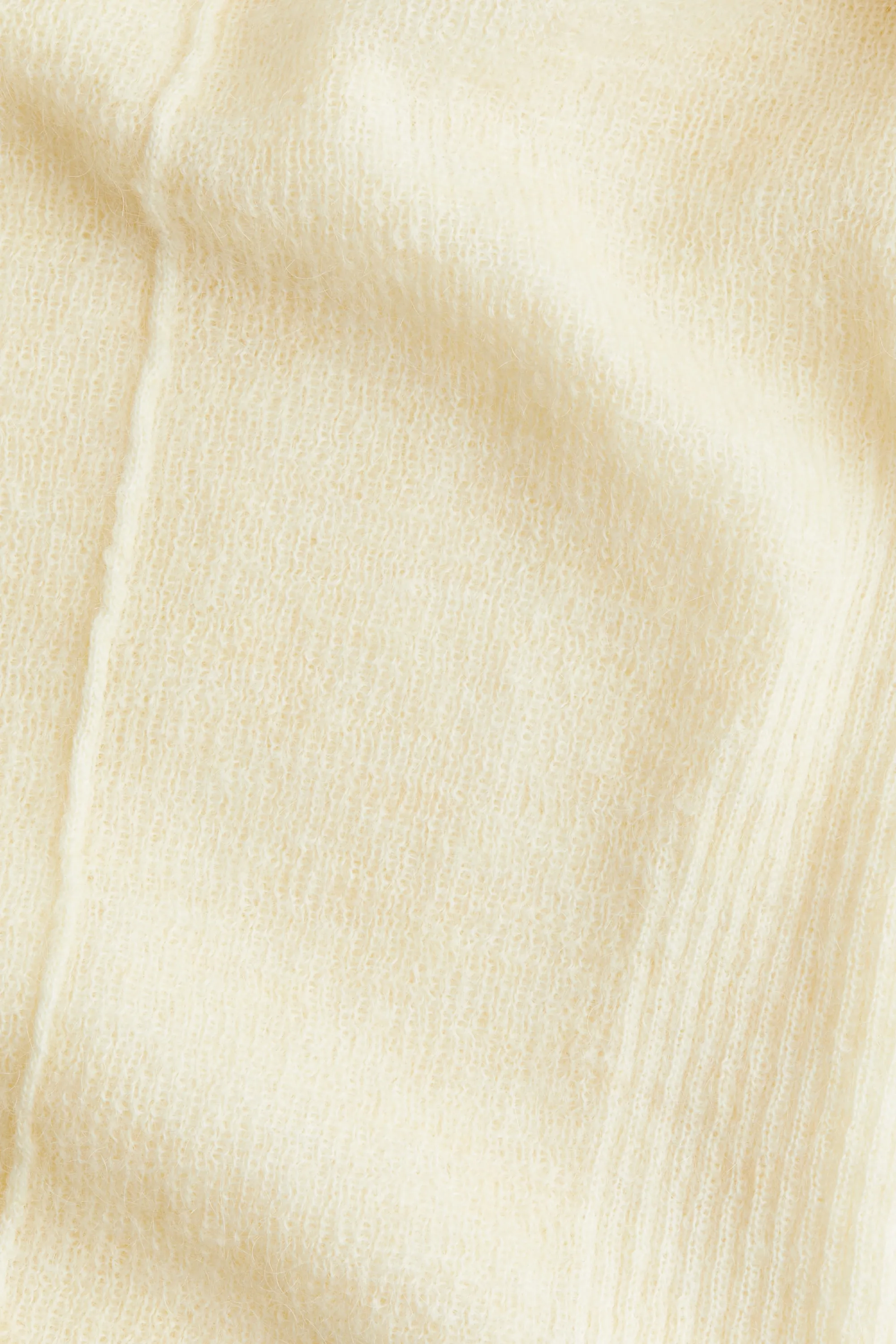 Pull en mohair mélangé - Crème