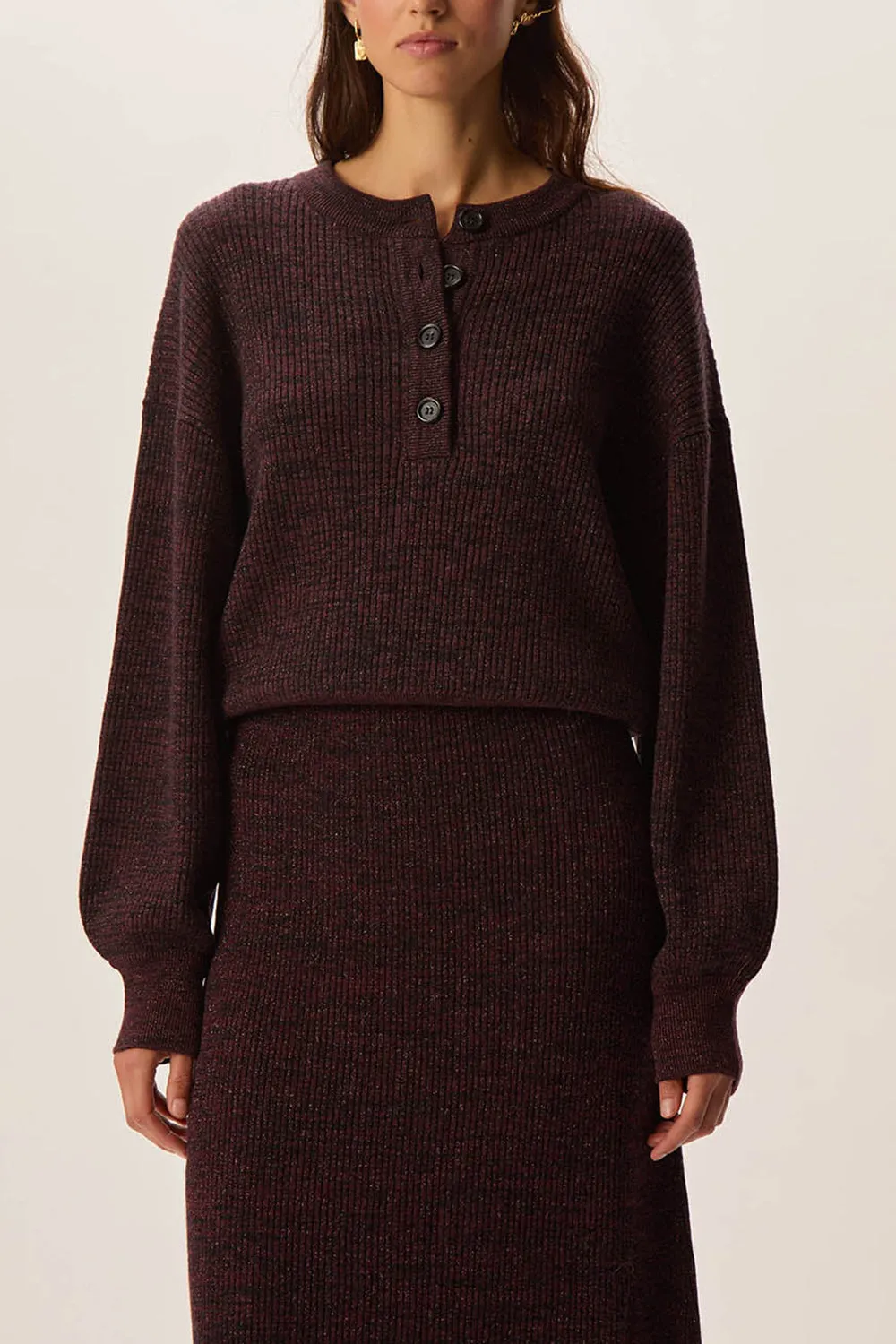 Pull Brunon Marine/Berry