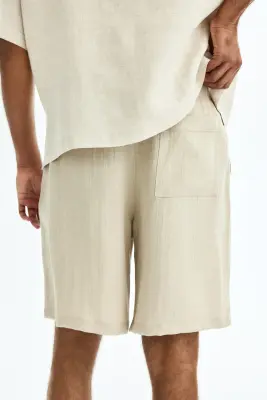 Short Loose Fit - Beige clair — photo 4