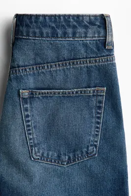 Minijupe en denim - Bleu denim — photo 4
