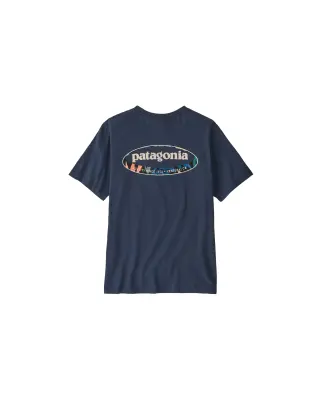 M 95 Oval Logo T-Shirt Marine — photo 1