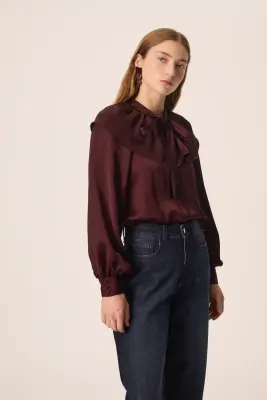 Blouse Satia Prune — photo 1
