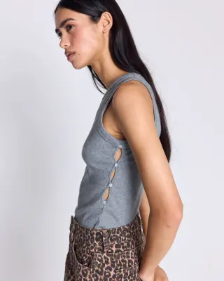 Top Oria gris anthracite — photo 3