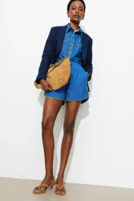 Short boxer à liseré Femme — photo 3