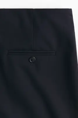Pantalon cigarette chic - Bleu marine — photo 5