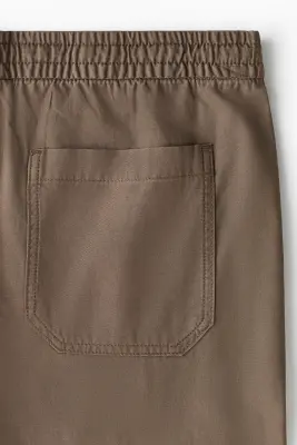 Pantalon Relaxed Fit - Taupe — photo 4