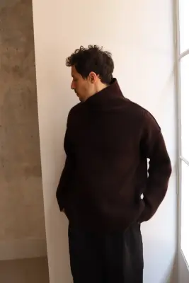 Casey Casey – PANNO JUMPER 27HK049 – EBONY — photo 2