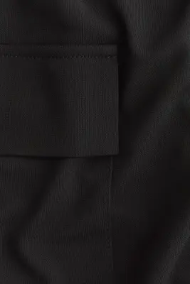 Pantalon cargo avec jambes ballon - Noir — photo 5