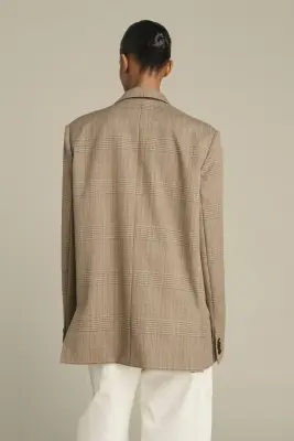 VESTE HERMOSA MARRON/BEIGE — photo 4