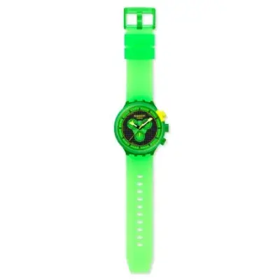 Montre Swatch Big Bold SB02G100 - GLOWINGLY GREEN — photo 2