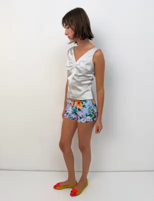 Flowers Mini Shorts — photo 4