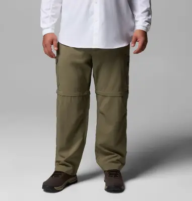 COLUMBIA SILVER RIDGE PANTALON DEUX EN UN SHORT Kaki — photo 4