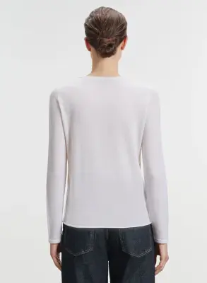 T-shirt en cachemire — photo 3